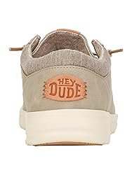 Hey Dude Paul Classic Taupe Grey Size 9, Men’s