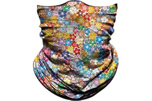 Obacle Seamless Face Mask Rave Bandana Men Women for Dust Sun Wind Protection