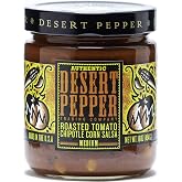 Desert Pepper Roasted Tomato Chipotle Corn Salsa, Medium, 16-Ounce