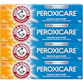 ARM &amp; Hammer Peroxicare Toothpaste, Clean Mint, 6.0 oz, 4-Pack | For Gum Health, Baking Soda Toothpaste, Removes Plaque Bacteria, Cavity Prevention