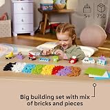 LEGO Classic Creative Build-and-Play Box 11044 750-Piece Colourful Bricks Set view 2