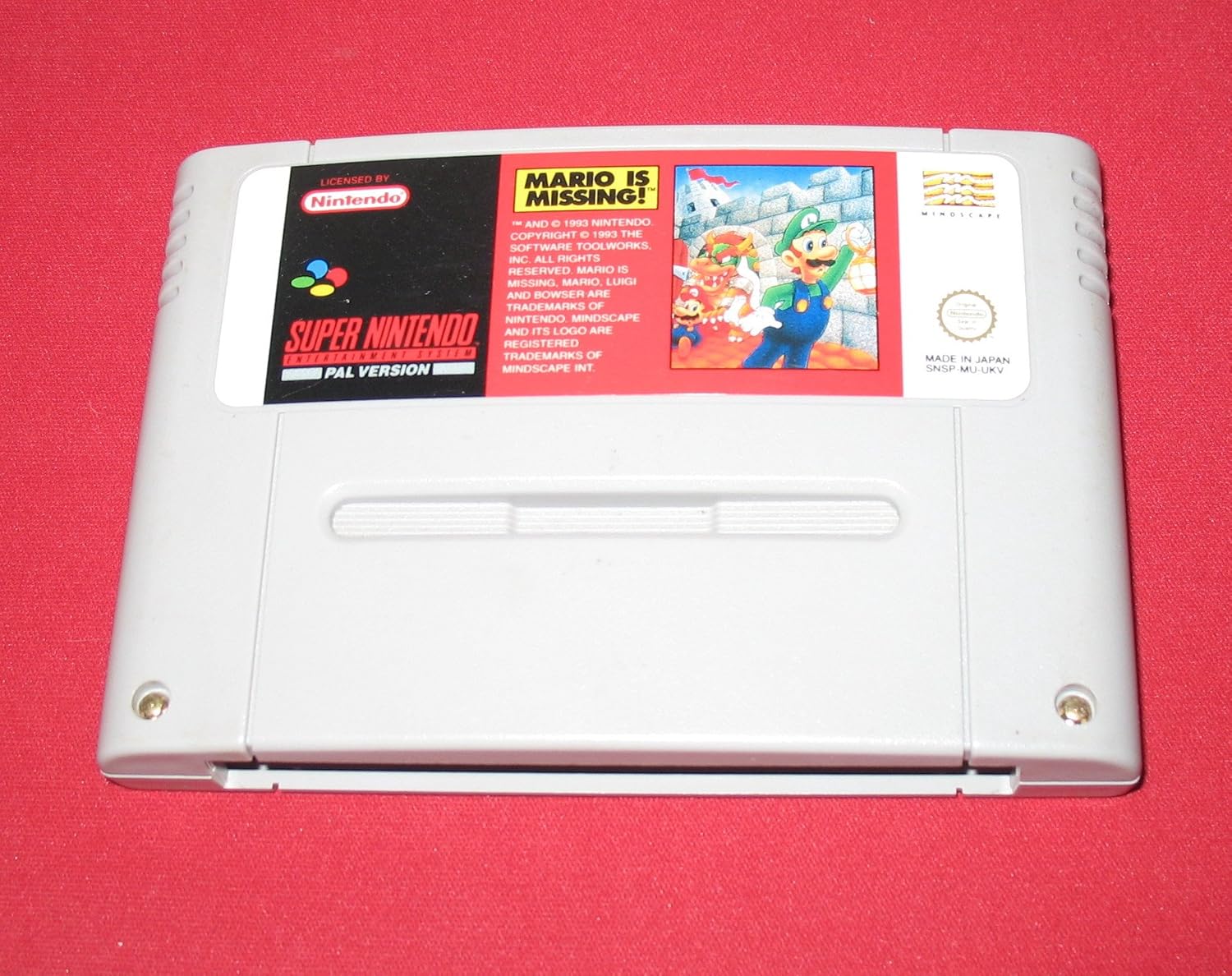 Nintendo Logo Mario Is Missing Snes Music Youtube