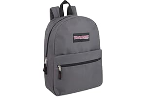 Trail maker Classic 17 Inch Backpack with Adjustable Padded Shoulder Straps