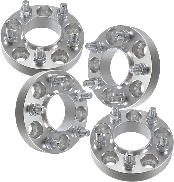 2 Pieces 0.39 10mm Hub Centric W/O Hub Lip Wheel Spacers Bolt Pattern