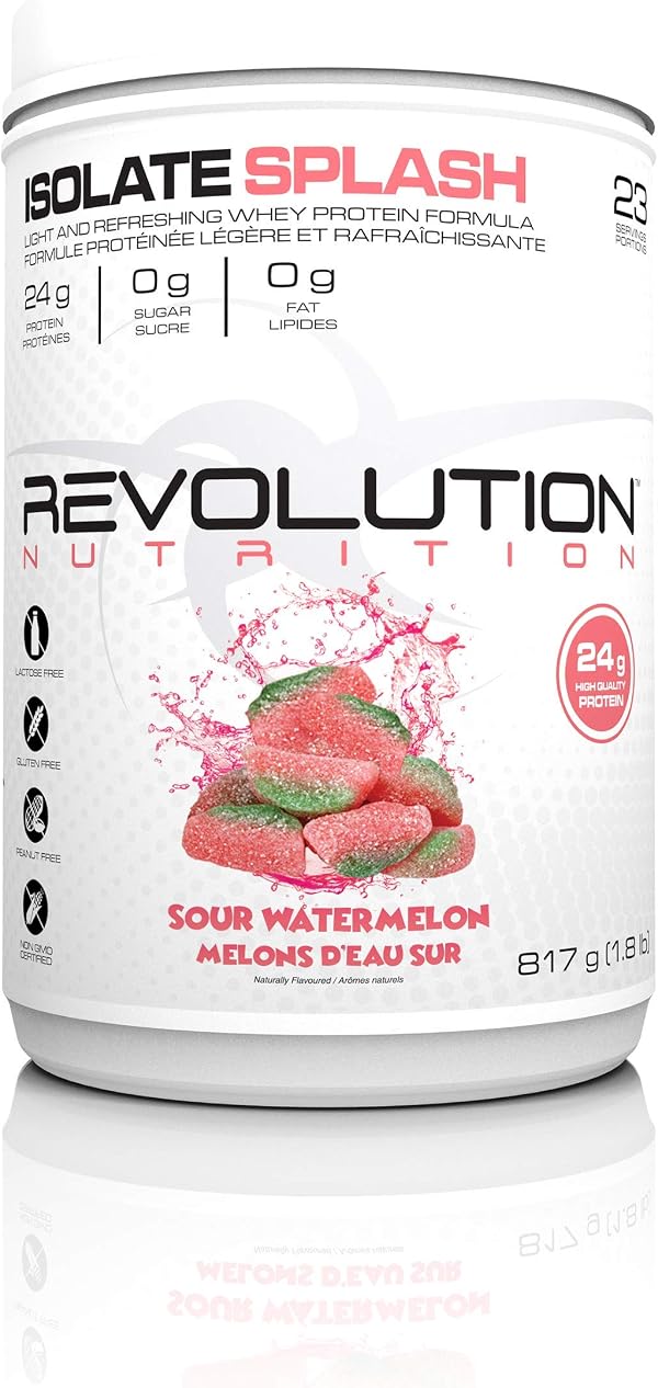 Isolate Splash Protein : Revolution Isolate Splash Whey Isolate – ZONXT