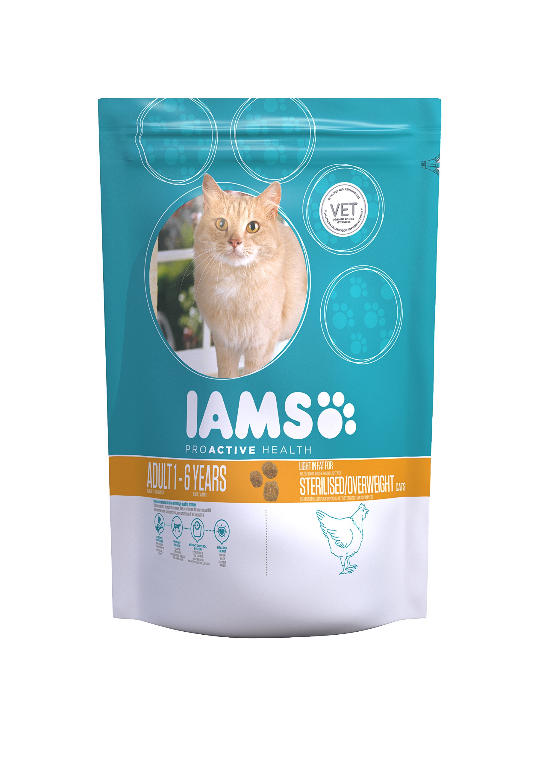 iams sterilised cat food