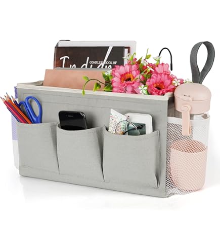 Mesita De Noche Para Litera, Estante Cama Colgante, Mesilla Bambú, 14x37x26,5 Cm, Cajón Y Posavasos, Negro, Relaxdays | Leroy Merlin