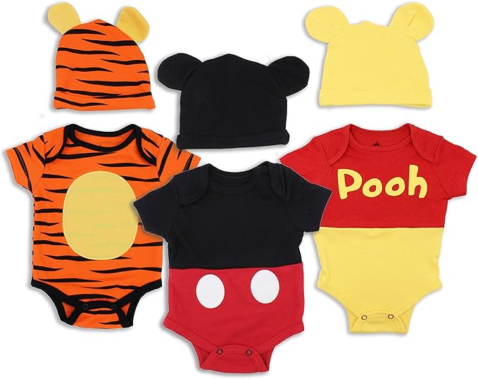 Rabito Disney Ropa Bebe Winnie Pooh Tigger Mickey Mouse Disfraz Set Kit 3 Piezas Amazon Com Mx Ropa Zapatos Y Accesorios