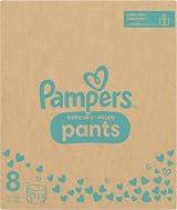 Pampers Baby-Dry Nappy Pants Size 8 117 Nappies 17kg+ 360° Fit Monthly Pack view 9