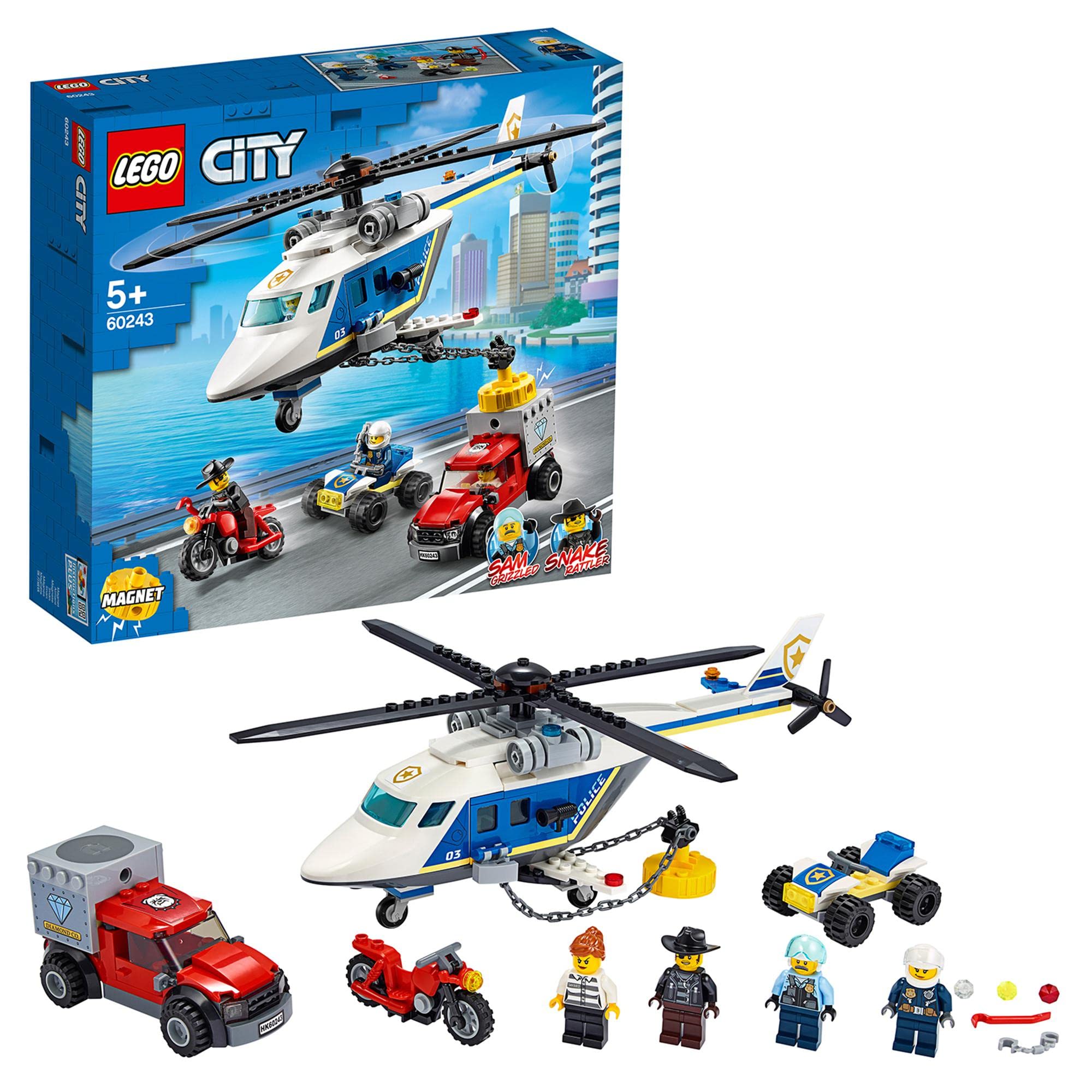 LEGO 60243 City Police Police Helicopter Chase