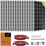 ECO-WORTHY 3400W Solar Power System 13.6kWh/Day Off Grid Kit 20x170W Panels view 1