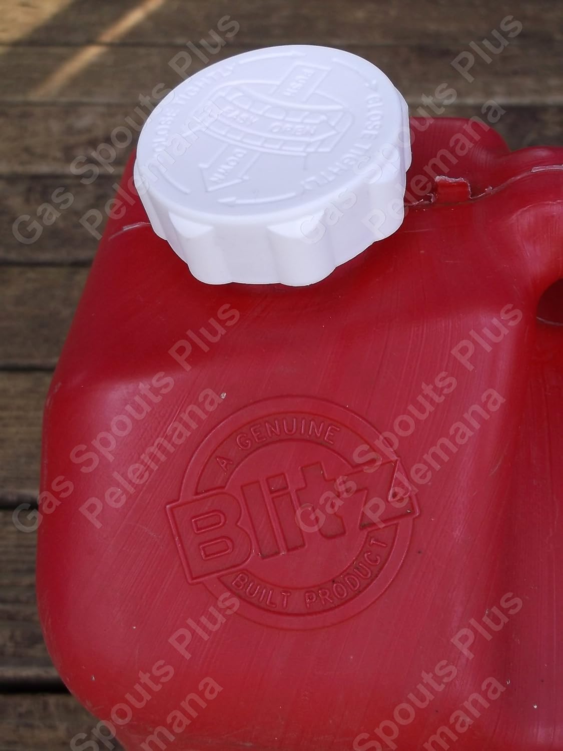 5Pack BLITZ Aftermarket Gas Can Cap Heavy Duty Full Thread Safety Lid