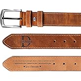 Custom Valentine Belts Leather Mens Gift Unique, Tan Dress Belt to My Fiance, Men Customized Valentine Gifts for Him, Husband Birthday Anniversary Valentines Personalized Gifts for Men Boyfriend Hubby