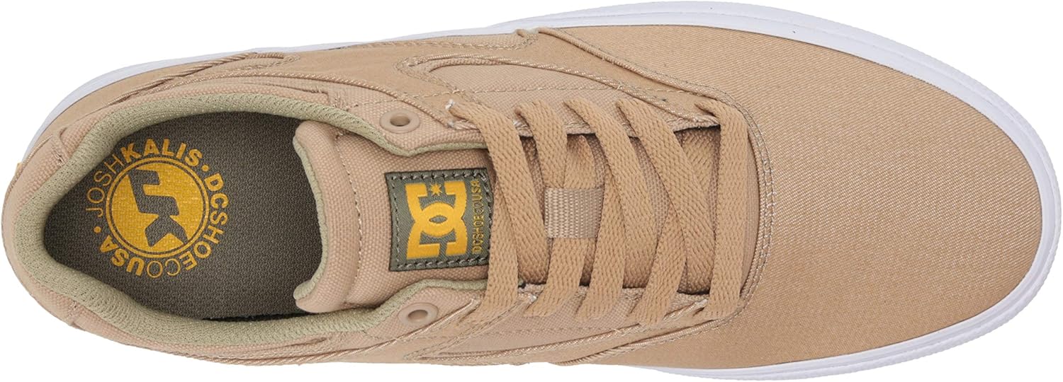 DC Men's Kalis Vulc Low Top Casual Skate Shoe: Shoes