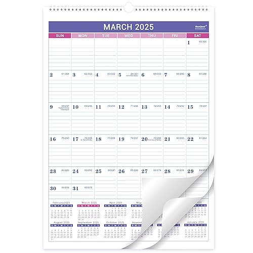 20252026 Wall Calendar March 2025 August 2026, 18 Months Wall