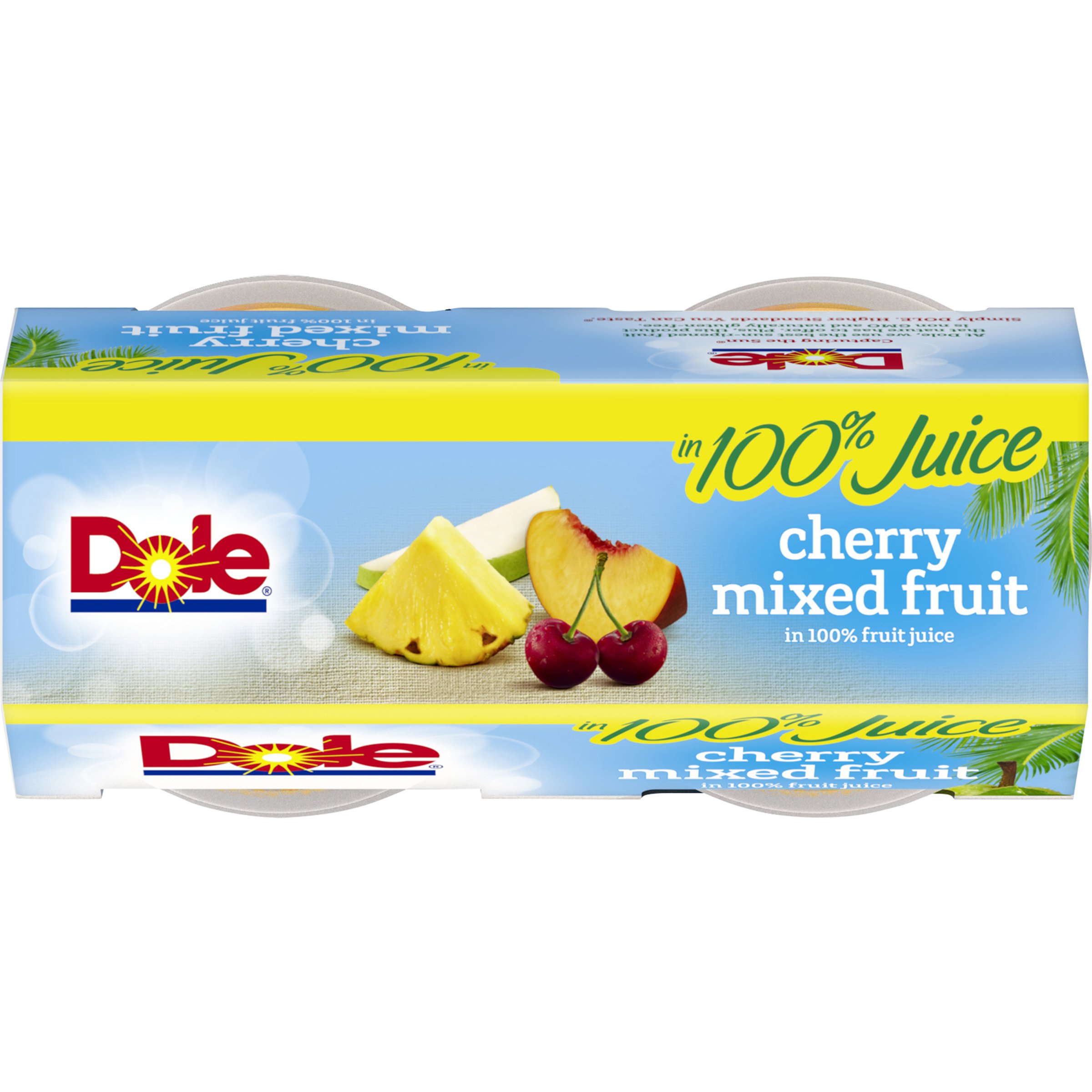 Dole Bowls, Cherry Mixed in 100% Fruit Juice, 4 Ounce (Pack of 4) - Image 11