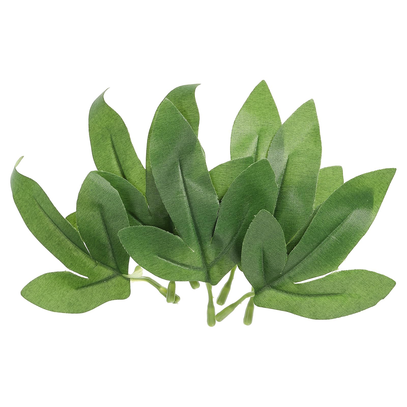 PATIKIL 3.9x3.1 Artificial Green Leaves, 30 Pcs Bulk Greenery Leaves Fake Peony Leaves Fake Leaves for Wedding Bouquets Wreaths Decor