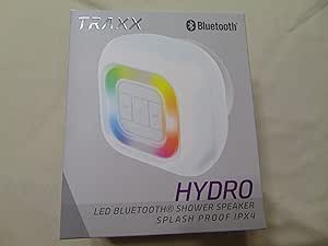 Amazon.com: Traxx Hydro LED Bluetooth Shower Speaker with A Pandora 90