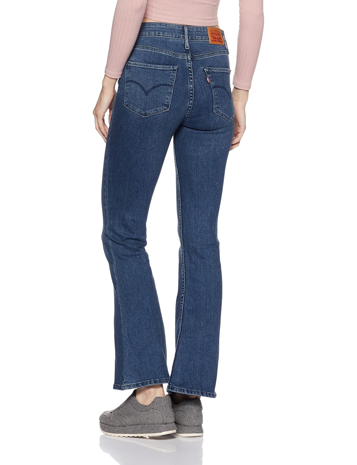 levis women's flared fit jeans