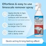 HG Limescale Remover Foam Spray 500ml - Powerful Bathroom Cleaner view 5
