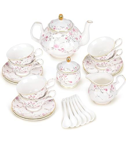 Amazon.com: Vista Alegre Porcelain Tea with Alice Set of 2 Teacups
