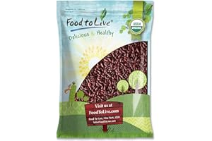 Organic Dark Red Kidney Beans, 10 Pounds – Non-GMO, Kosher, Raw, Sproutable, Vegan