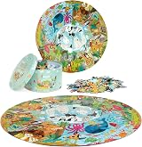 boppi Round Animals Around World Jigsaw Puzzle 150 Pieces Kids 5+ view 3
