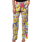 MJC Women's Winnie the Pooh and Friends Colorblock Cotton Lounge Pants
