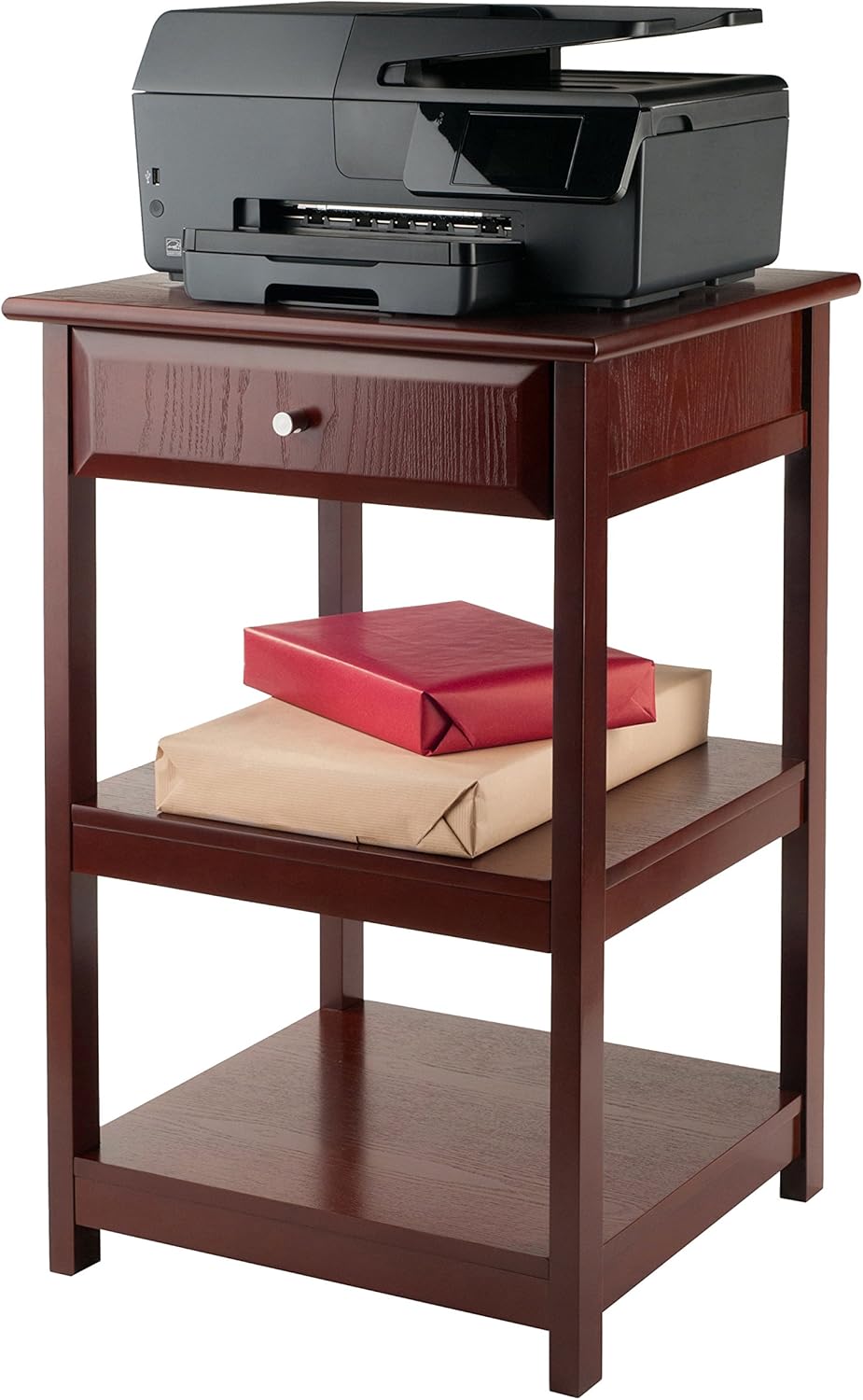 Winsome Delta Home Office, Walnut: Furniture & Decor