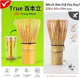 TEANAGOO Matcha Whisk 7 Pcs Set Ceremony Kit Chawan Chashaku Sifter view 8