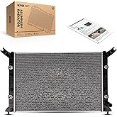 KAX CU13301 Car Engine Radiator, Compatible with 2011-2019 Silverado 2500 HD 6.0L, 2011-2019 Sierra 2500 HD 6.0L, 2011-2019 S