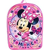 Ruz Minnie Mouse Kid's Licensed 15 Inch School Bag Backpack Pink