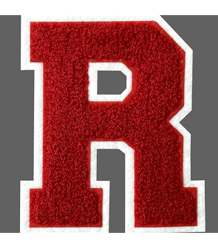 Amazon.com: Letter K - Chenille Stitch Varsity Iron-On Patch