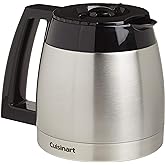 Cuisinart DCG-600RC 10-Cup Replacement Thermal Carafe with Lid, Compatible with Cuisinart Coffeemakers, Stainless Steel