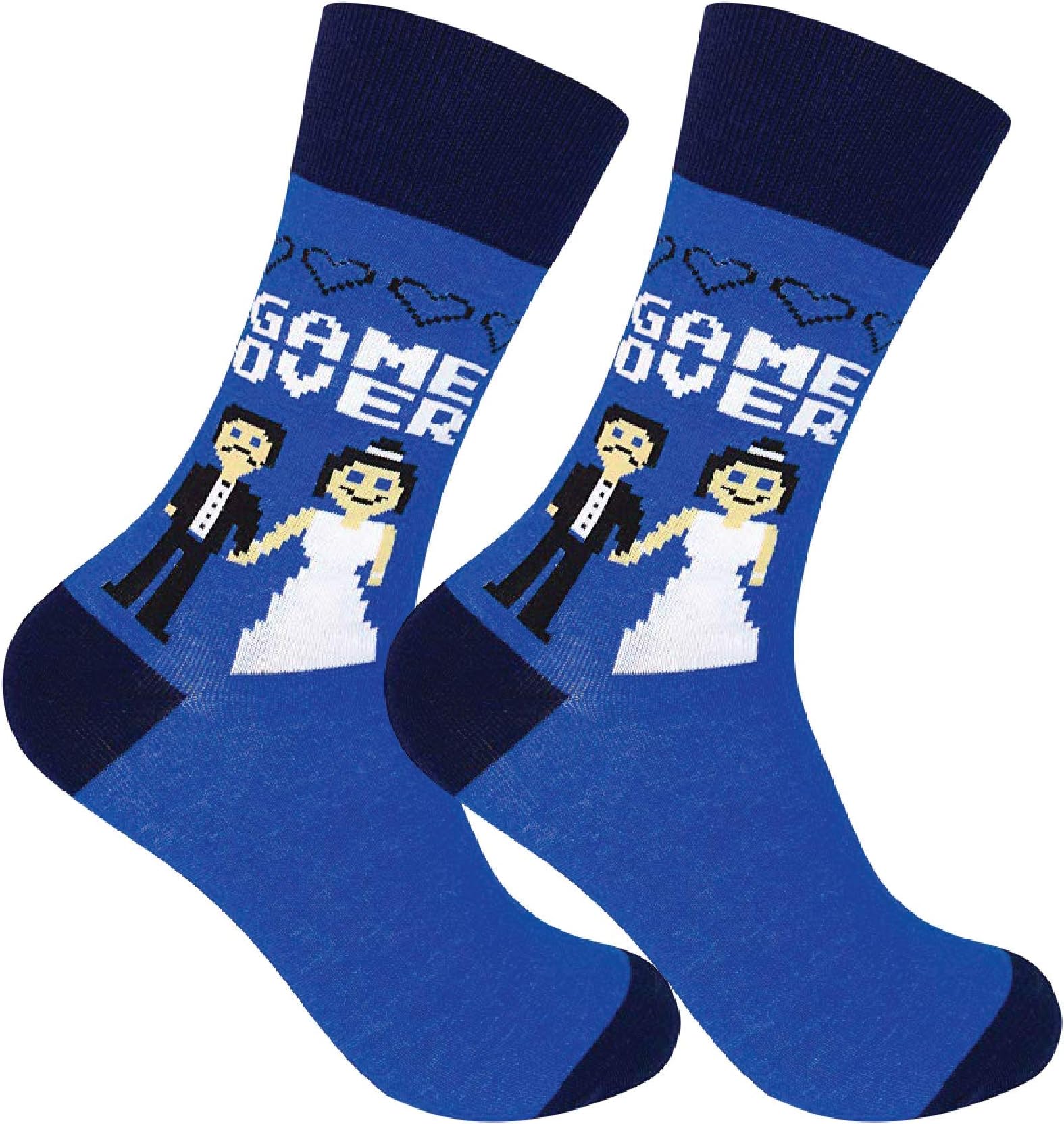 FUNATIC Funny and Crazy Socks with Sayings - Novelty Gifts for Men, Women, Teens