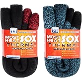 Chalier Thermal Socks for Men Thick Insulated Heated Socks Winter Warm Sock for Cold Weather