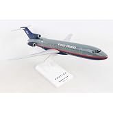 Sky Marks United B727-200 1/150 Collectible Airplane Model | Daron Officially Licensed, 1:150 Scale Replica, Snap-Fit, Display Stand, injection-molded