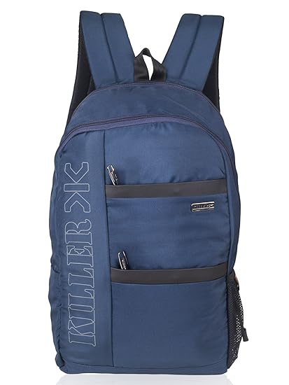 KILLER Polyester 25 Ltr Navy Blue Laptop Backpack