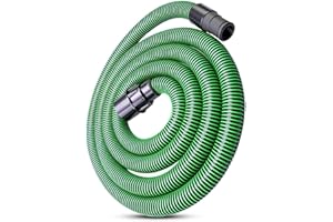 Dust Extractor Hose D27/32 3.5M Fit for Festool CT 26/36/48 CT 15/25 CT MINI CT MIDI Vacumm, Vacuum Suction Hose, Green