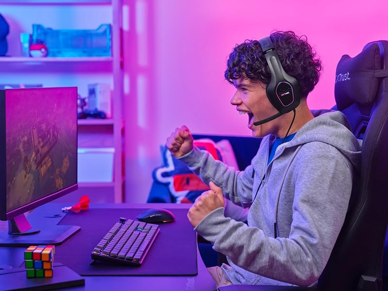 Rayne Cuffie Gaming Leggere Illuminazione LED Alimentata via USB