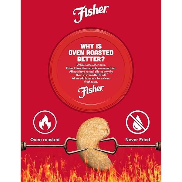 FISHER SNACK OVEN ROASTED NEVER FRIED, ALMONDS, CASHEWS, PECANS, PISTACHIOS, MADE WITH SEA SALT, DELUXE MIXED NUTS, 8.75 OZ