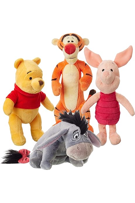 Winnie the Pooh Stuffed Animal Set and 