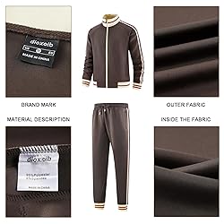 dioxoib Track Suits for Men Set 2 Piece Tracksuits