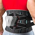 Bracepost Back Brace for Lower Back Pain Women Men Relief with Removable 3D Lumbar Pad,Breathable Lumbar Support Belt for Men & Women with Bionic Support System,for Herniated Disc, Sciatica,L