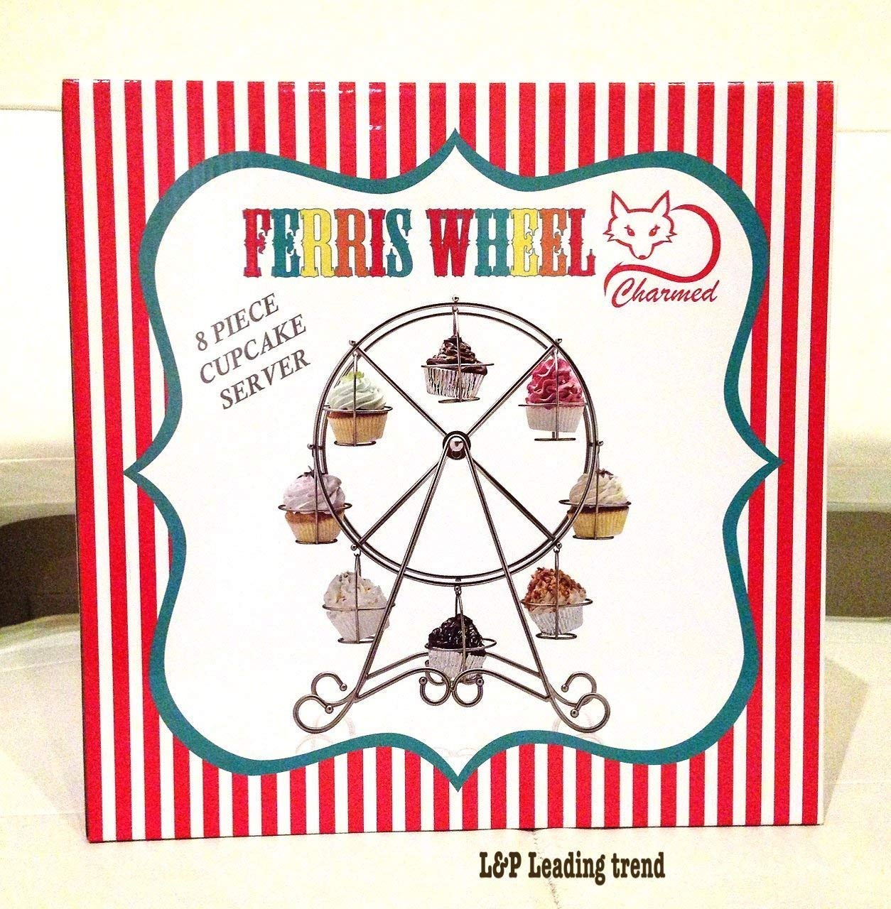 Charmed Ferris Wheel Cupcake Stand for Carnival and Circus
