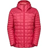 Rab Women's Mythic Alpine Light Jacket - Down Insulated Water-Repellent Windproof Hooded for Hiking, Climbing, & Casual