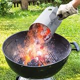 BEAU JARDIN Chimney Starter Heavy Duty Galvanised Steel 28cm Charcoal BBQ Grill view 8