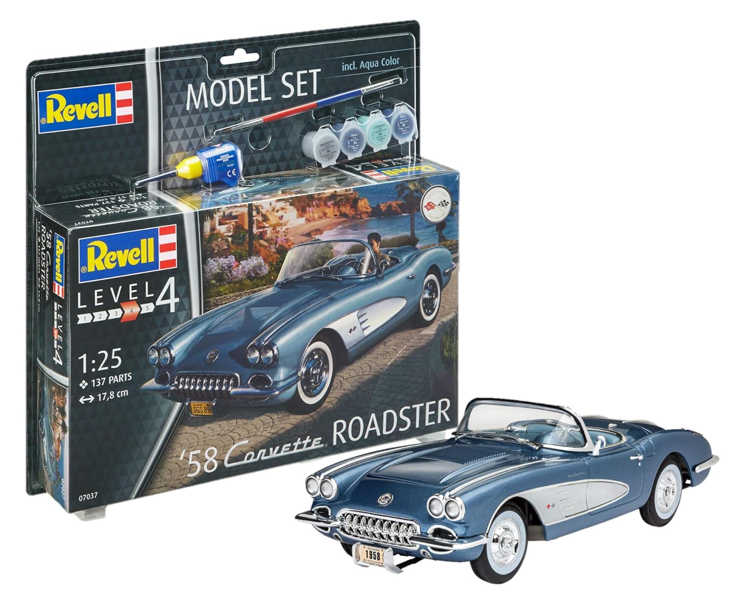 revell 58 corvette roadster