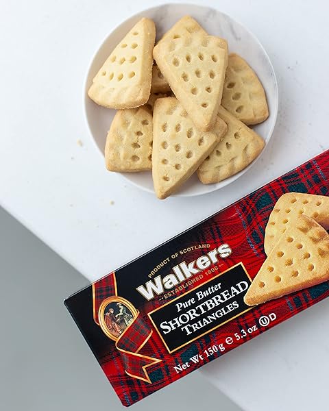 WALKER’S SHORTBREAD TRIANGLES, ALL-BUTTER SHORTBREAD COOKIES, 5.3 OZ