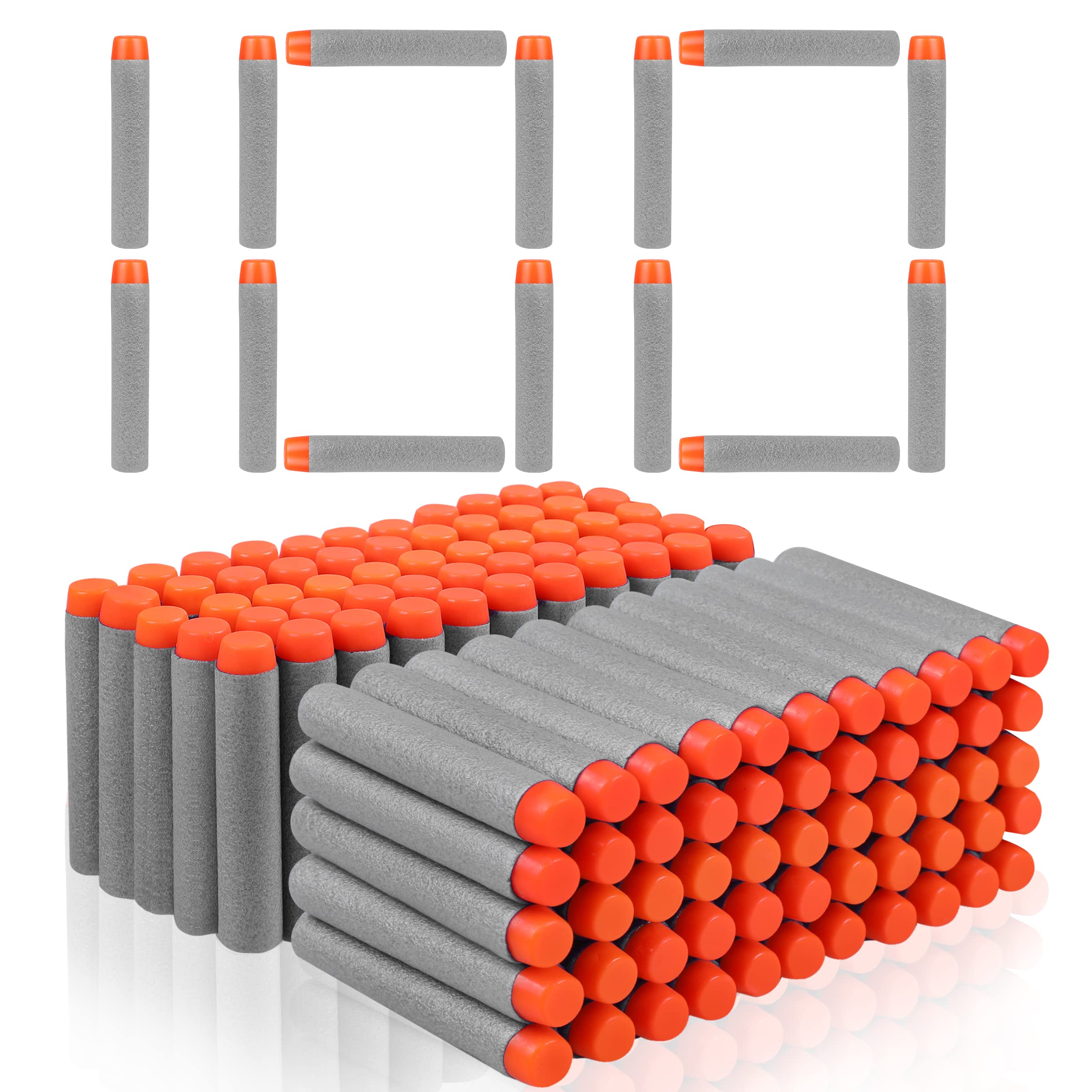 VCOSTORE Nerf Bullets - 100 Pieces Nerf Darts Nerf Elite Gun Bullet Ultra Refill Darts Foam Darts for N-Strike Elite Blasters Series… — image 1